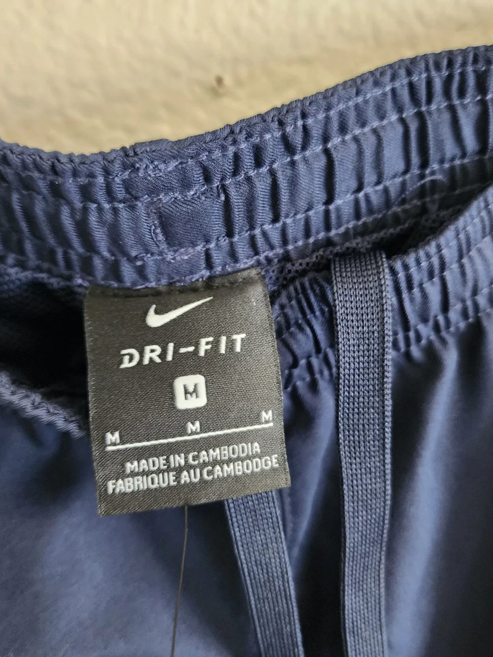 Nike Academy 19 Dri-FIT Soccer Training Pants Men's Medium Navy Blue NWT